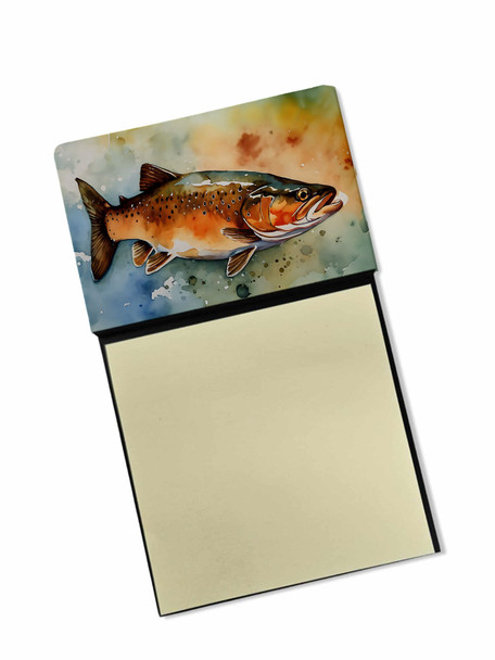 Brown Trout Sticky Note Holder Refillable Dispenser DAC2779 product image at NuMercy