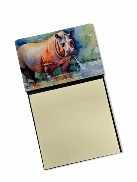 Hippopotamus Sticky Note Holder Refillable Dispenser DAC2934 product image at NuMercy