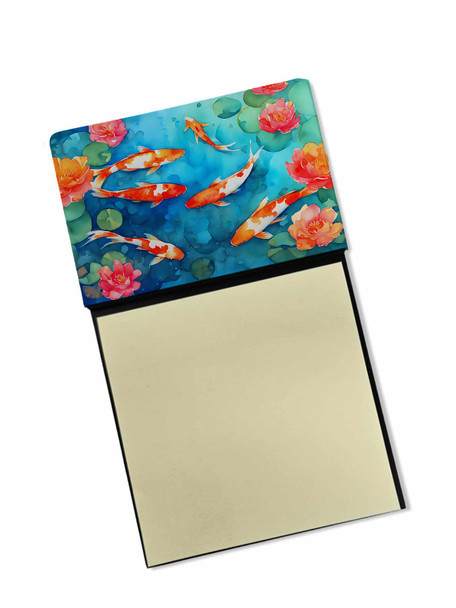 Koi Fish Sticky Note Holder Refillable Dispenser DAC2795 product image at NuMercy