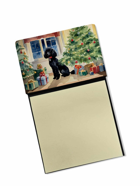 Poodle Cozy Christmas Sticky Note Holder Refillable Dispenser DAC2724 product image at NuMercy
