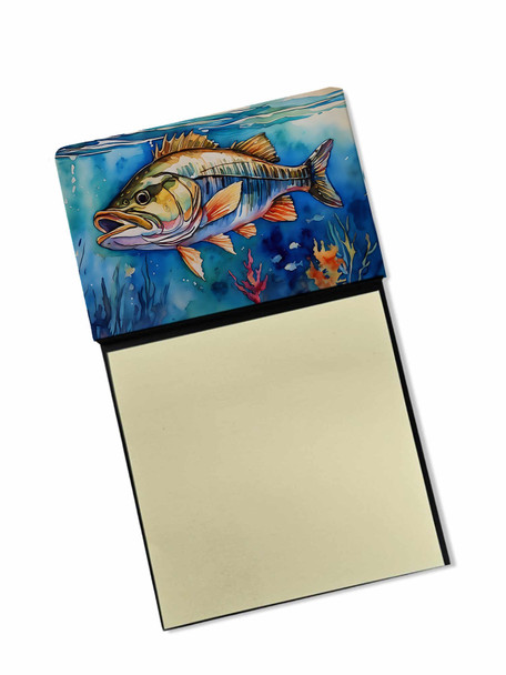 Striped Bass Sticky Note Holder Refillable Dispenser DAC2833 product image at NuMercy
