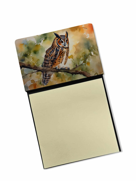 Long-Eared Owl Sticky Note Holder Refillable Dispenser DAC3234 product image at NuMercy