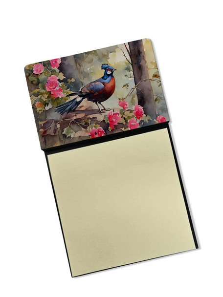 Pheasant Sticky Note Holder Refillable Dispenser product image at NuMercy