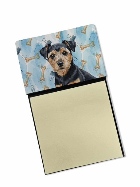 Black and Tan Norfolk Terrier Coworker Watercolor Sticky Note Holder Refillable Dispenser product image at NuMercy