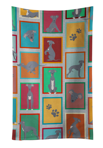 Lots of Italian Greyhound Kitchen Towel Dish Cloths product image at NuMercy