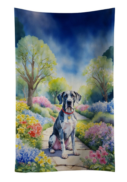 Great Dane Spring Path Kitchen Towel Dish Cloths DAC6643 product image at NuMercy