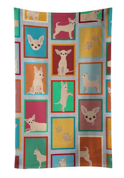 Lots of Chihuahua Kitchen Towel Dish Cloths product image at NuMercy
