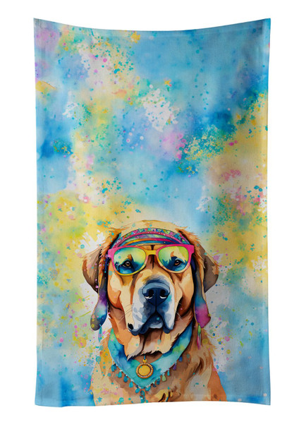 Mastiff Hippie Dawg Kitchen Towel Dish Cloths DAC2532 product image at NuMercy