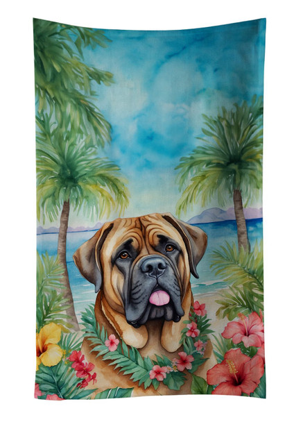 Mastiff Luau Kitchen Towel Dish Cloths product image at NuMercy