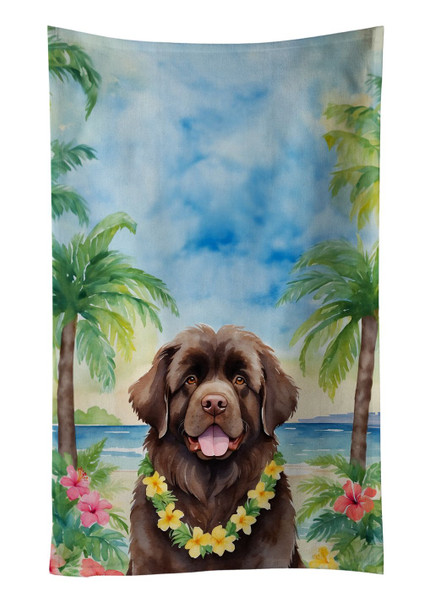 Newfoundland Luau Kitchen Towel Dish Cloths DAC6478 product image at NuMercy
