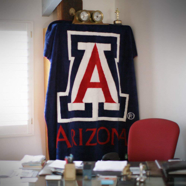 Arizona Wildcats Denali Sliver Knit Throw Blanket