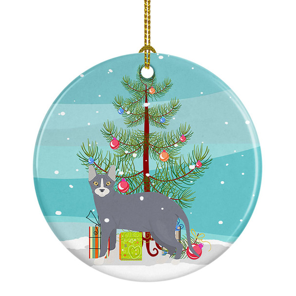Don Sphynx Cat Christmas Ceramic Ornament CK4605 product image at NuMercy