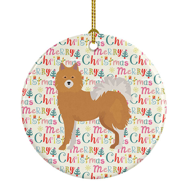 Elo Dog #1 Merry Christmas Ceramic Ornament product image at NuMercy