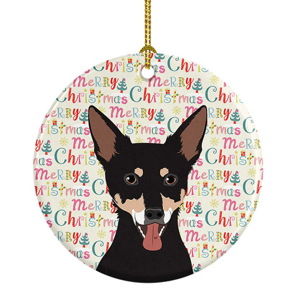Chihuahua Tricolor #1 Christmas Ceramic Ornament product image at NuMercy