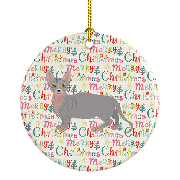 Bambino #1 Cat Christmas Ceramic Ornament product image at NuMercy