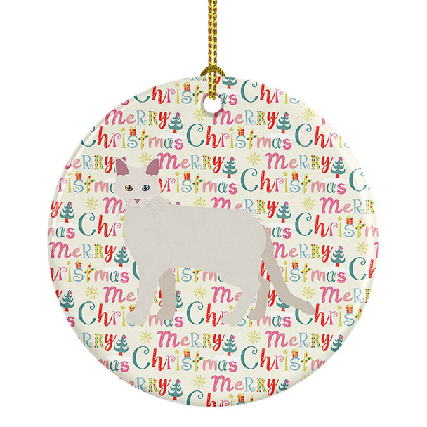 Aphrodite Giant #1 Cat Christmas Ceramic Ornament product image at NuMercy