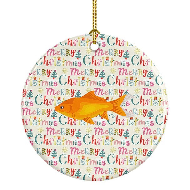 Goldfish Common Christmas Ceramic Ornament product image at NuMercy