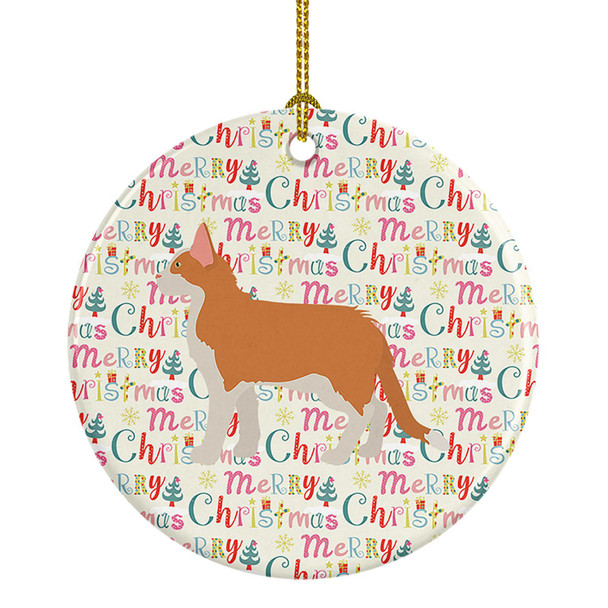 Aphrodite Giant #2 Cat Christmas Ceramic Ornament product image at NuMercy