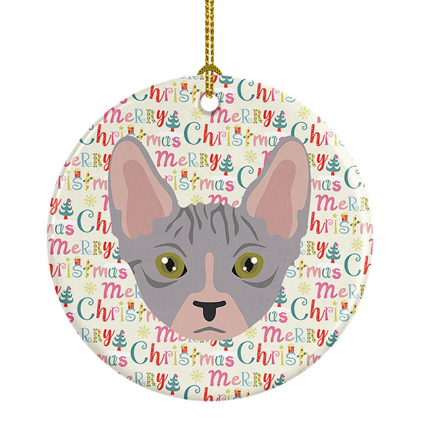 Bambino Cat Christmas Ceramic Ornament WDK2305 product image at NuMercy