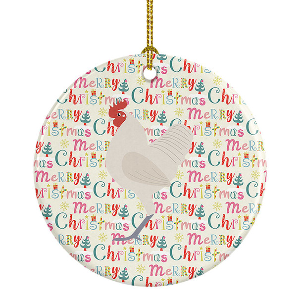 German Langshan Chicken Christmas Ceramic Ornament product image at NuMercy