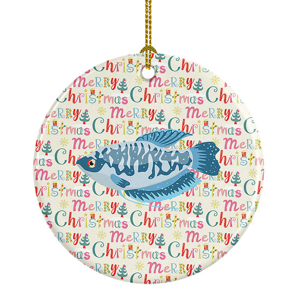Opaline Gourami Christmas Ceramic Ornament product image at NuMercy