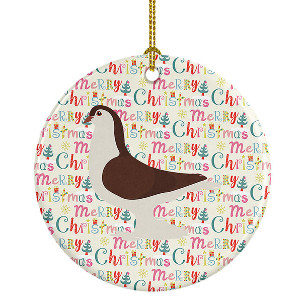 Large Pigeon Christmas Ceramic Ornament product image at NuMercy