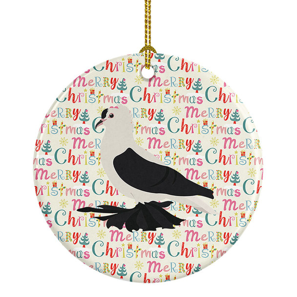 Saxon Fairy Swallow Pigeon Christmas Ceramic Ornament product image at NuMercy