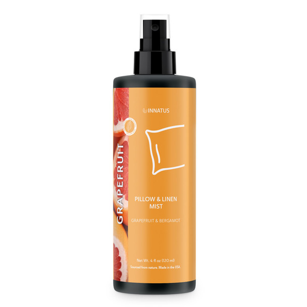 All-Natural Dreamy Grapefruit Pillow & Linen Spray – 4oz Aromatherapy Mist with Bergamot & Grapefruit for Refreshing Relaxation & Better Sleep product image at NuMercy