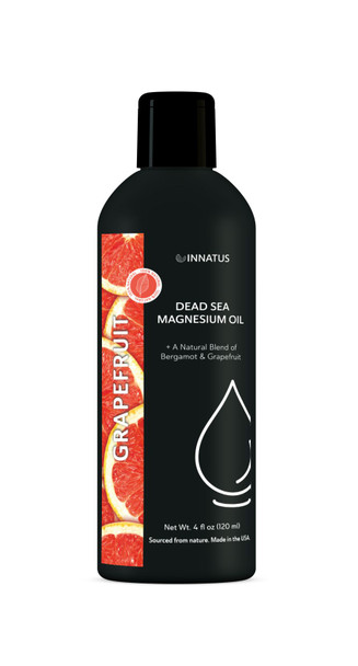 Natural Dead Sea Magnesium Resting Oil with a Whiff of Grapefruit Oil – 4oz product image at NuMercy