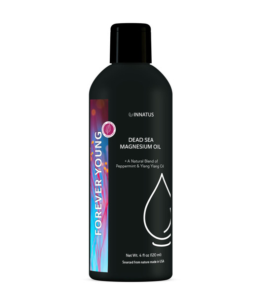 Natural Dead Sea Magnesium Forever Young Oil – 4oz product image at NuMercy