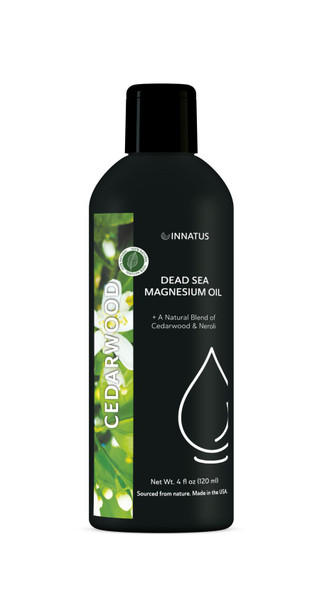 Natural Dead Sea Magnesium Oil with Cedarwood & Neroli – 4oz product image at NuMercy