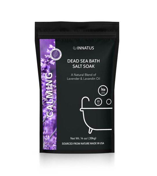 Dead Sea Soothing Bath Salt Soak with 21 Minerals (Lavender) product image at NuMercy
