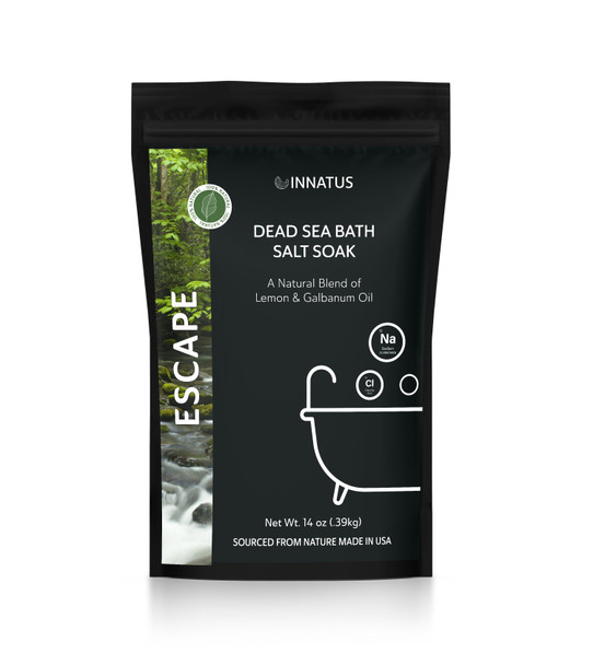 Dead Sea Soothing Bath Salt Soak with 21 Minerals (Lemon Scent) product image at NuMercy