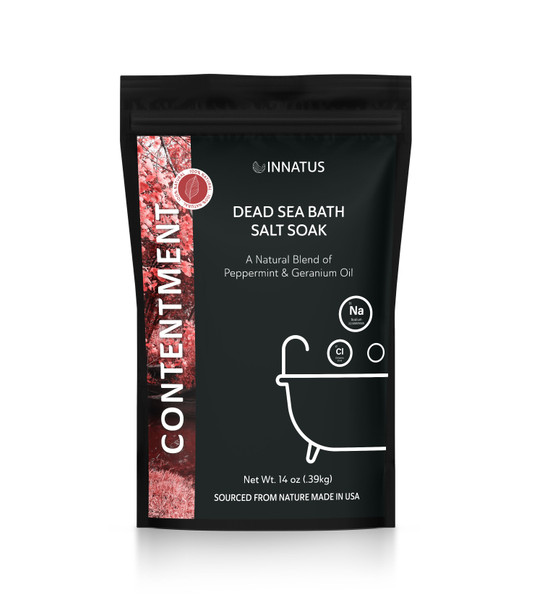 Dead Sea Soothing Bath Salt Soak with 21 Minerals (Geranium & Peppermint Scent) product image at NuMercy