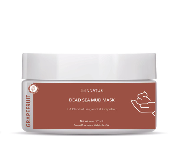 Dead Sea Mud Mask with Grapefruit Oil – 4oz product image at NuMercy