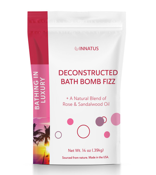 Sea Salt Fizzy Deconstructed Bathing in Luxury Bath Bomb – 14oz product image at NuMercy