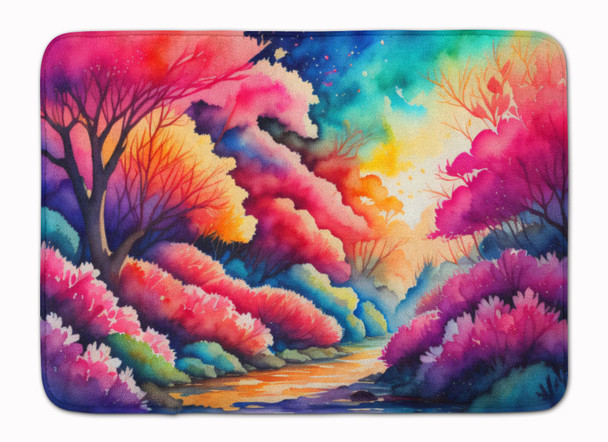 Azaleas in Color Memory Foam Bath/Kitchen Mat product image at NuMercy