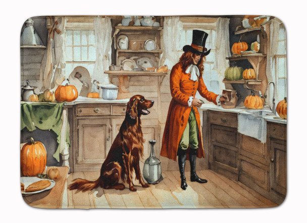 Irish Setter Fall Kitchen Pumpkins Memory Foam Bath/Kitchen Mat DAC1780 product image at NuMercy