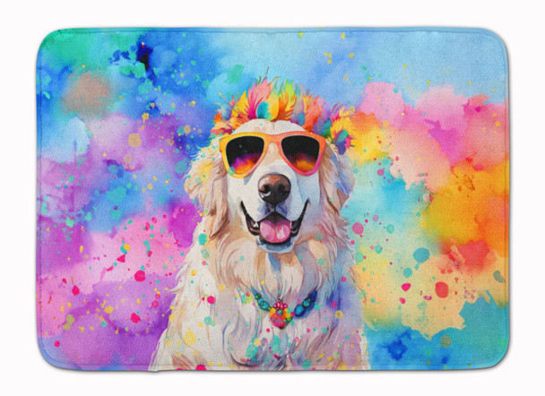 Great Pyrenees Hippie Dawg Memory Foam Bath/Kitchen Mat DAC2515 product image at NuMercy