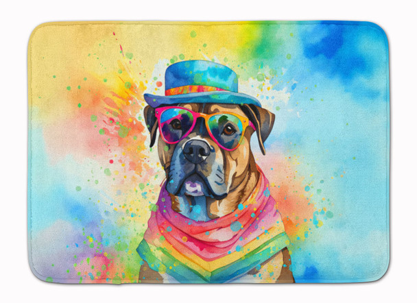 Cane Corso Hippie Dawg Memory Foam Bath/Kitchen Mat DAC2481 product image at NuMercy