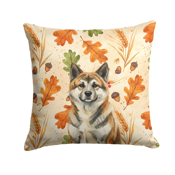 Brindle Akita Heirloom Fall Throw Pillow 18" x 18" product image at NuMercy