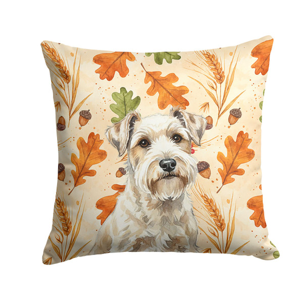 Sealyham Terrier Heirloom Fall Throw Pillow 18" x 18" product image at NuMercy