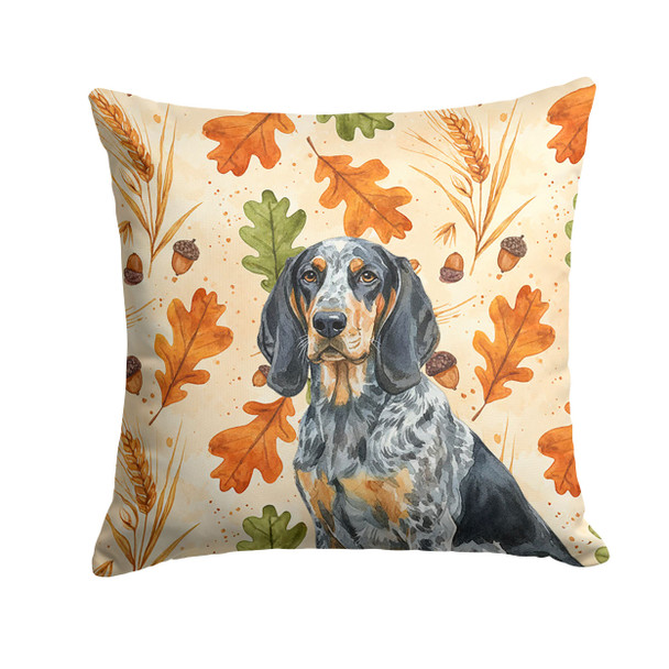 Bluetick Coonhound Heirloom Fall Throw Pillow 18" x 18" product image at NuMercy