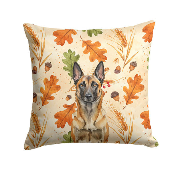Belgian Malinois Heirloom Fall Throw Pillow 18" x 18" product image at NuMercy