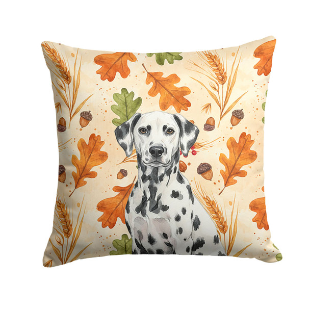 Dalmatian Heirloom Fall Throw Pillow 18" x 18" product image at NuMercy