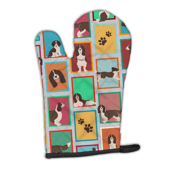 Lots of Liver English Springer Spaniel Oven Mitt product image at NuMercy