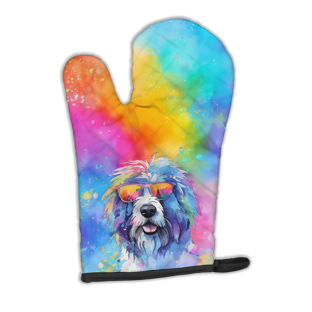Old English Sheepdog Hippie Dawg Oven Mitt DAC2534 product image at NuMercy