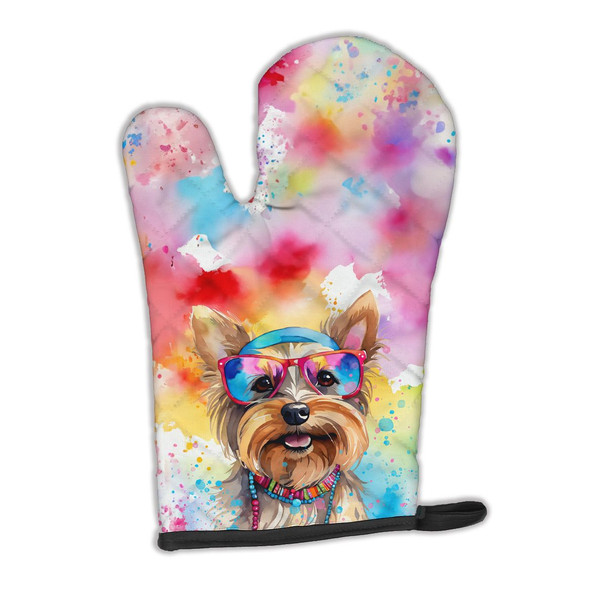 Yorkshire Terrier Hippie Dawg Oven Mitt DAC2578 product image at NuMercy