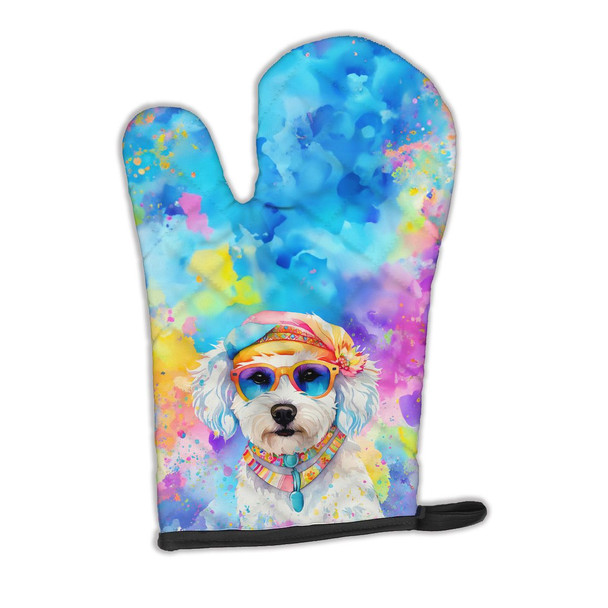Bichon Frise Hippie Dawg Oven Mitt DAC2465 product image at NuMercy