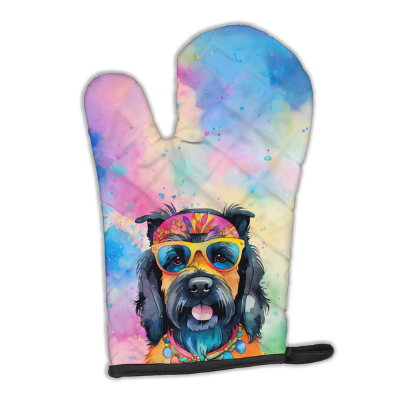 Scottish Terrier Hippie Dawg Oven Mitt DAC2556 product image at NuMercy